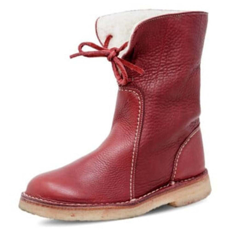 Clara™ | Waterproof Leather Orthopedic Snow Boots