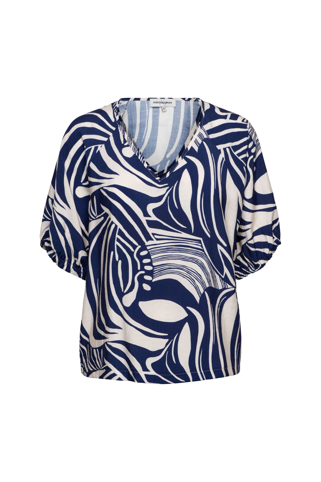 Top Amelie Weave Blue Multi TO375