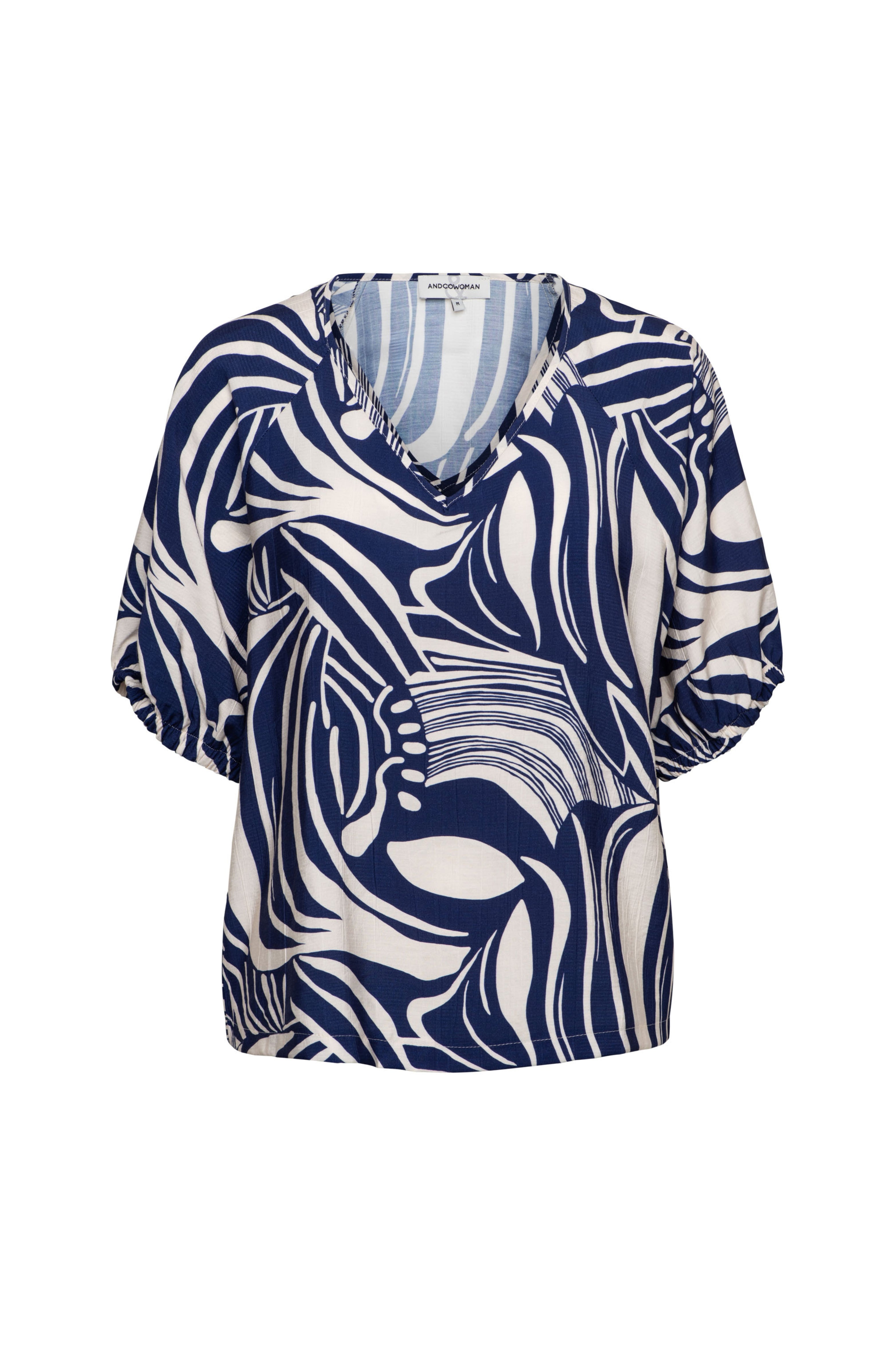 Top Amelie Weave Blue Multi TO375