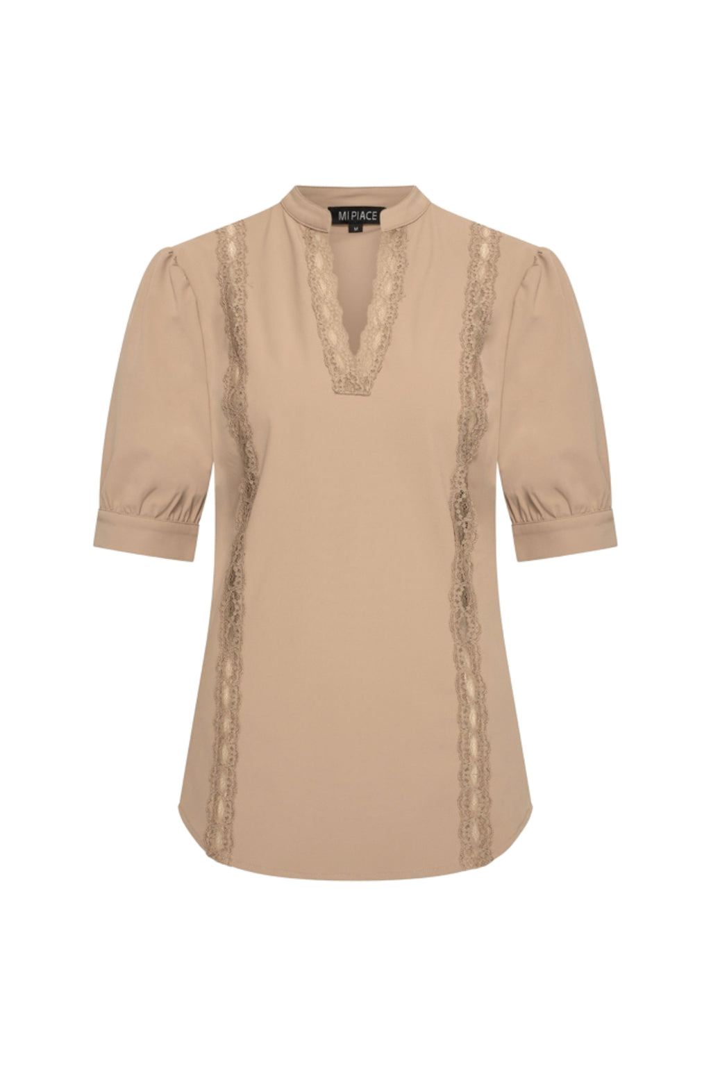 Travel Top Lace Latte 202828