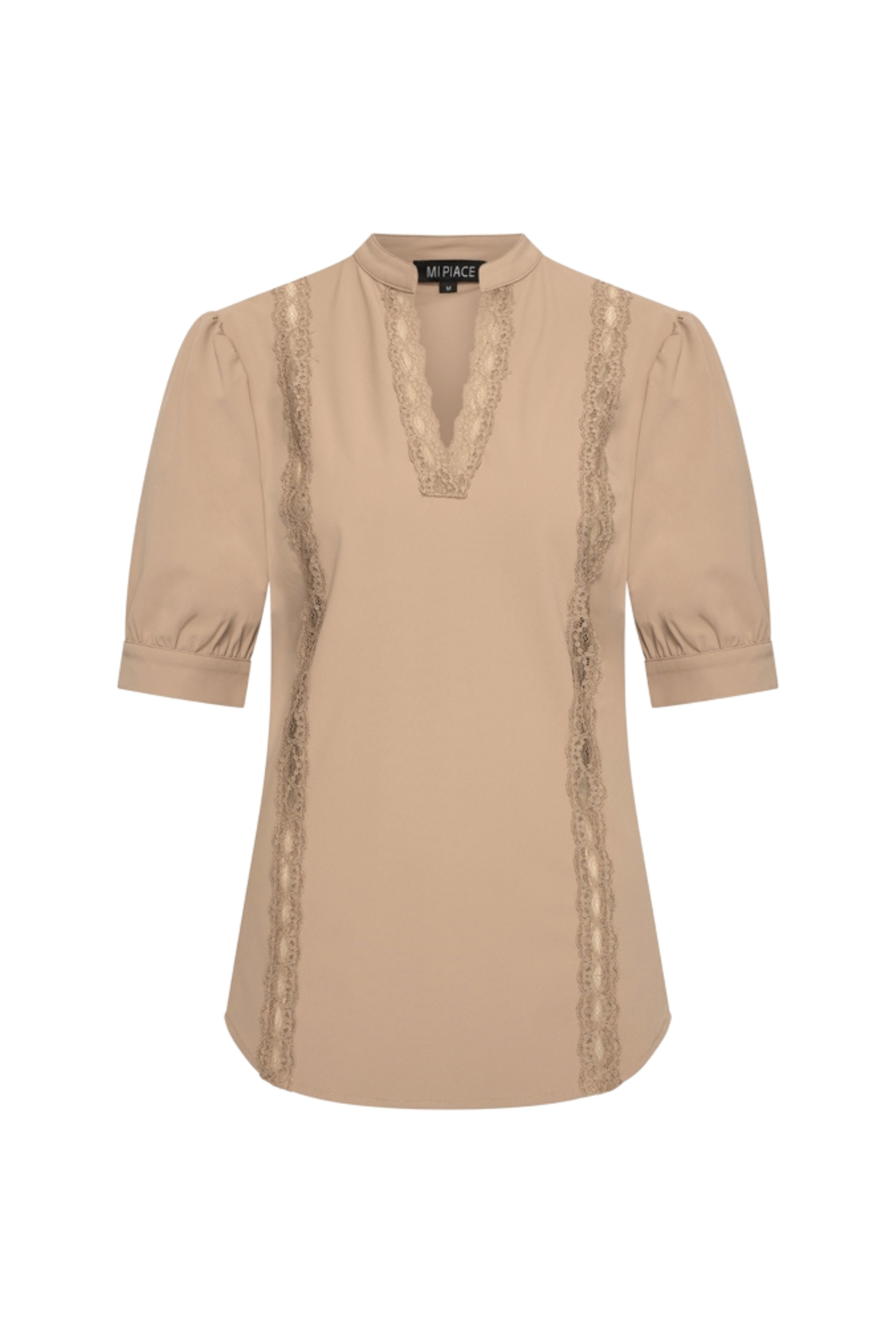 Travel Top Lace Latte 202828