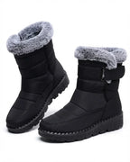 Lysandra™ | Quilted Faux-Fur Lined Winter Boots