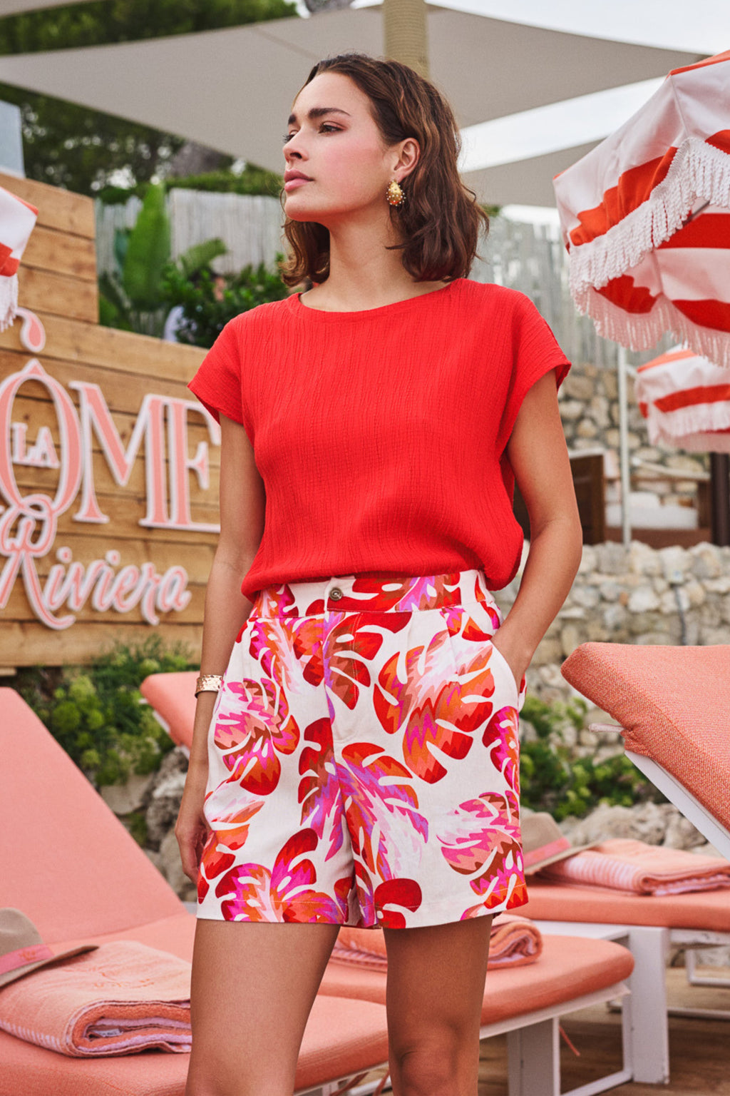 Top Fancy Crinkle Red HS26.10234