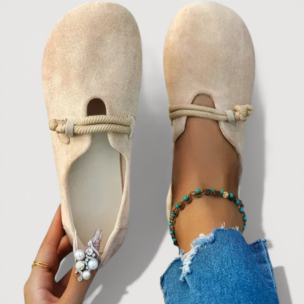 SuedeWalk™ | Women's Orthopedic Suede Flat Loafers