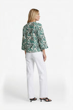 Top Wilhelmine Sand Vintage Green