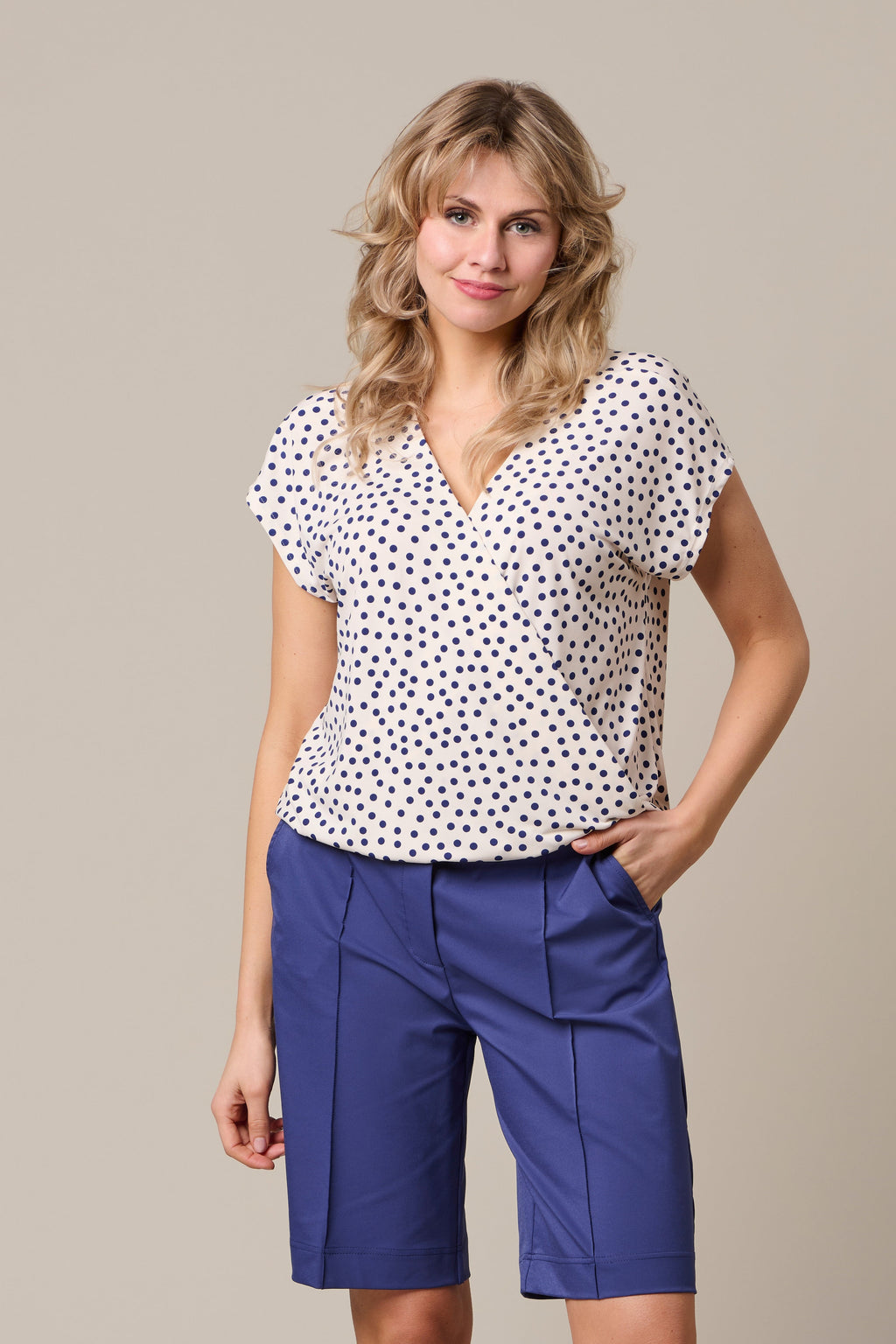 Top Lima Dot Offwhite Multi TO374