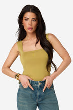 Top Kara Gold Green