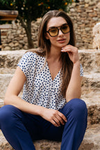 Top Lima Dot Offwhite Multi TO374