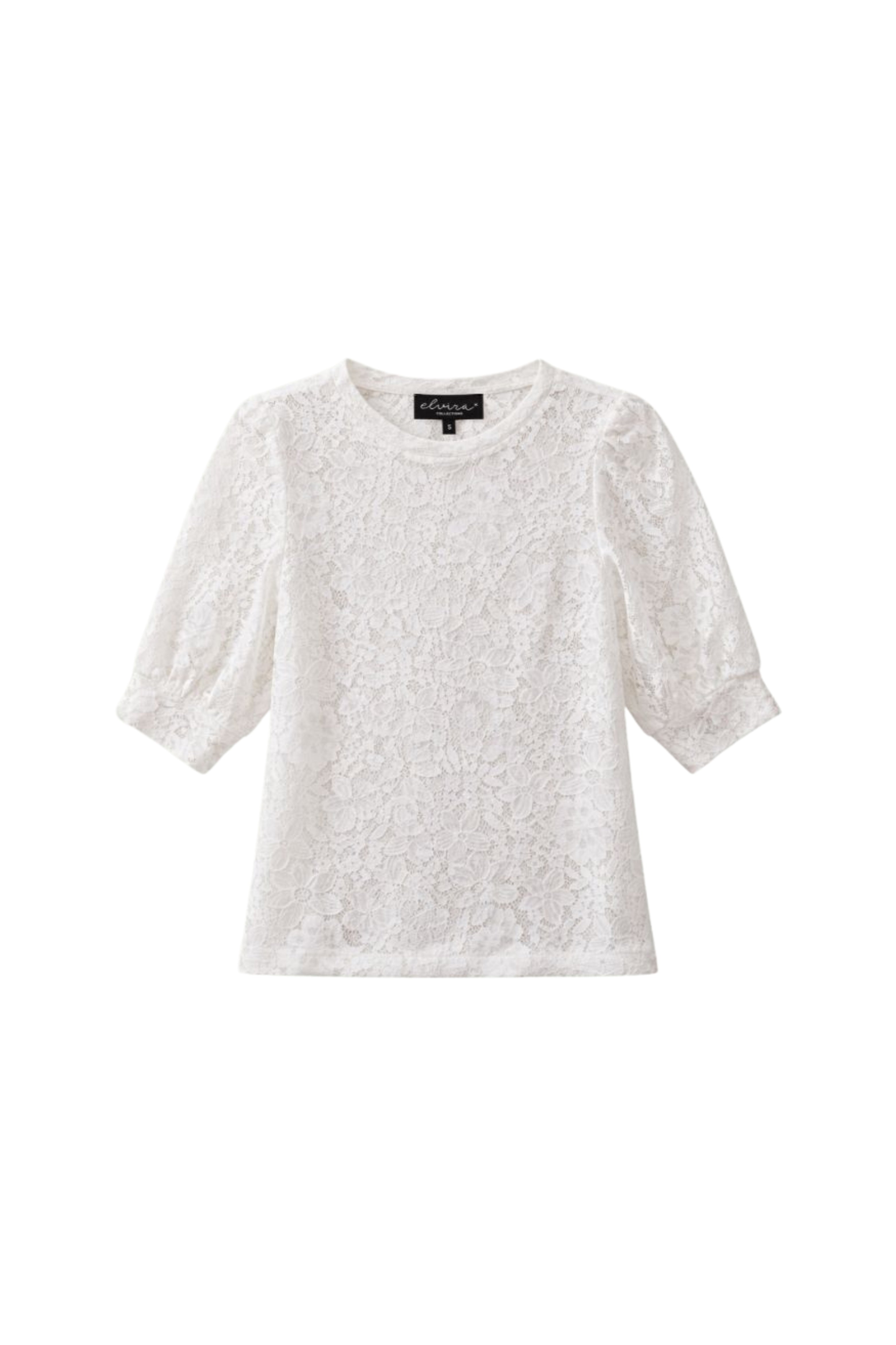 Top Marell Offwhite Lace
