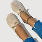 SuedeWalk™ | Women's Orthopedic Suede Flat Loafers