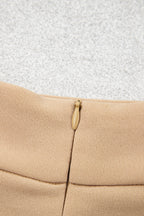 Parchment High Waist Full Length Regular Fit Pants