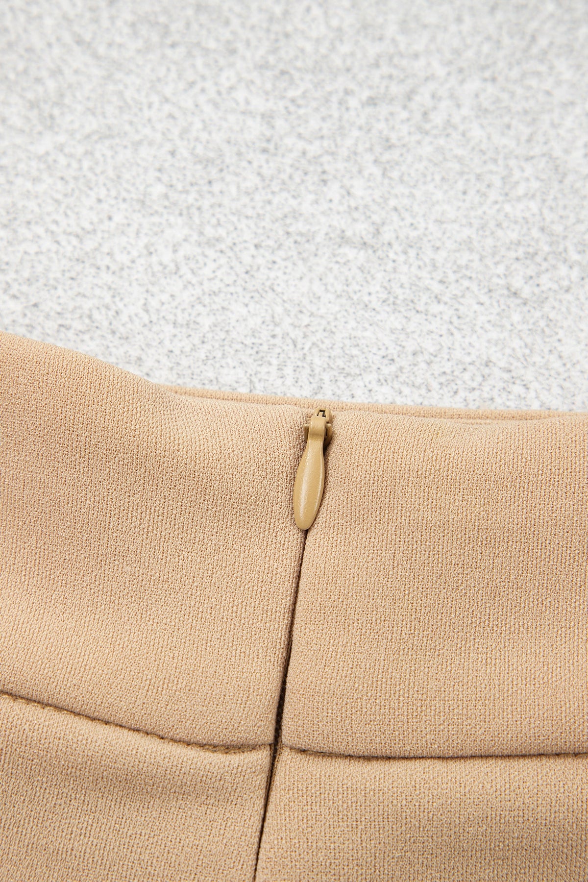 Parchment High Waist Full Length Regular Fit Pants