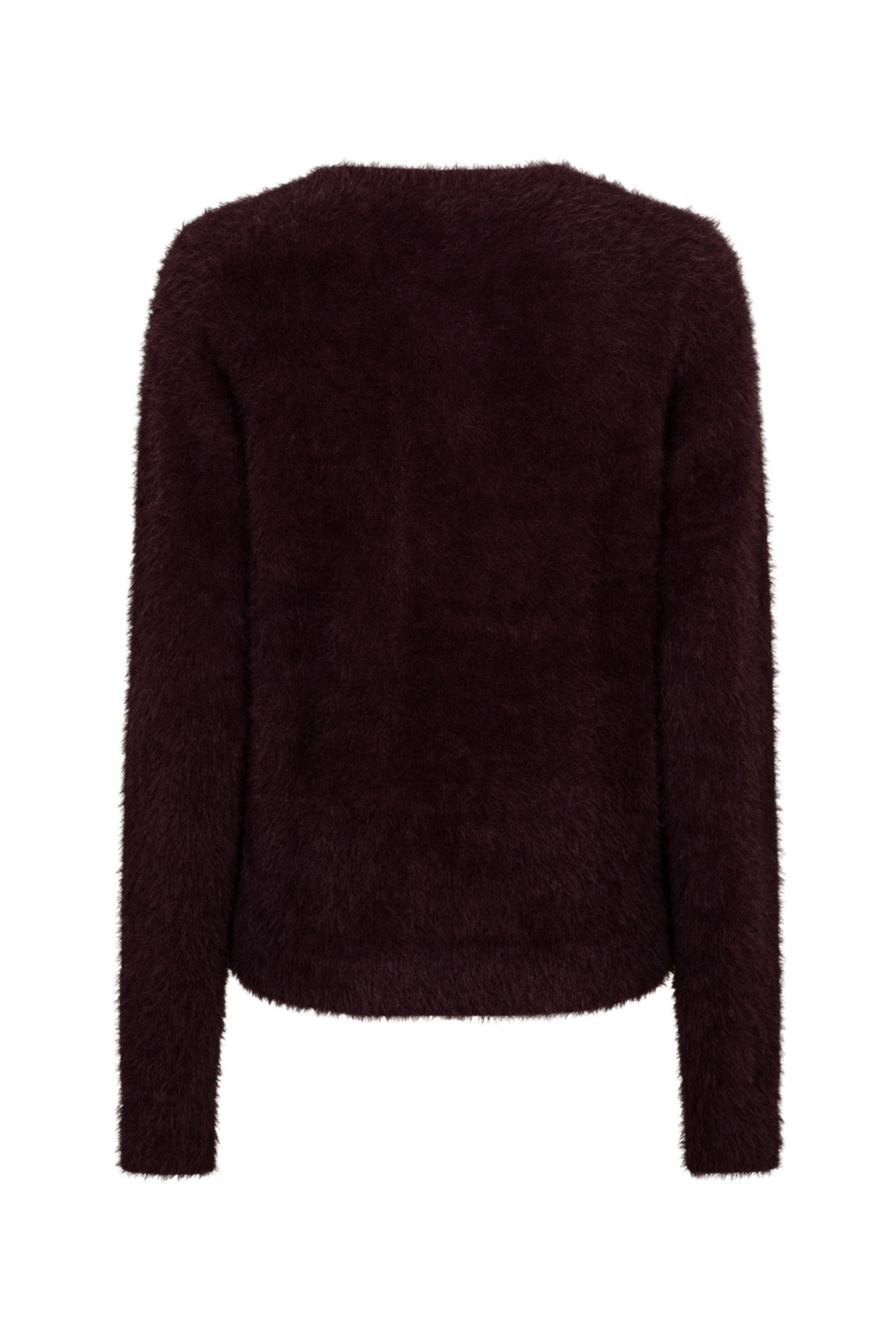 Top Sweet Fuzzy Burgundy SRB5117