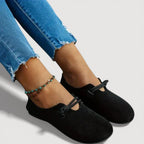 SuedeWalk™ | Women's Orthopedic Suede Flat Loafers