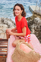 Top Fancy Crinkle Red HS26.10234