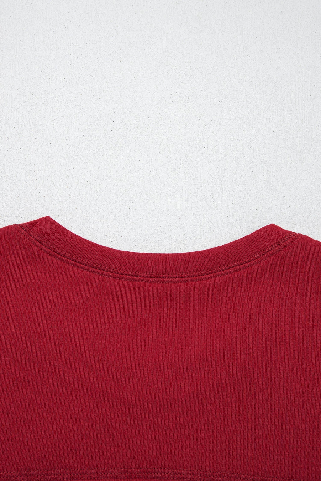 Racing Red Drop Shoulder Boxy Tee and Barrel Pants Set