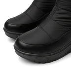 Caroline™ | Quilted faux-fur cuff knee-high snow boots