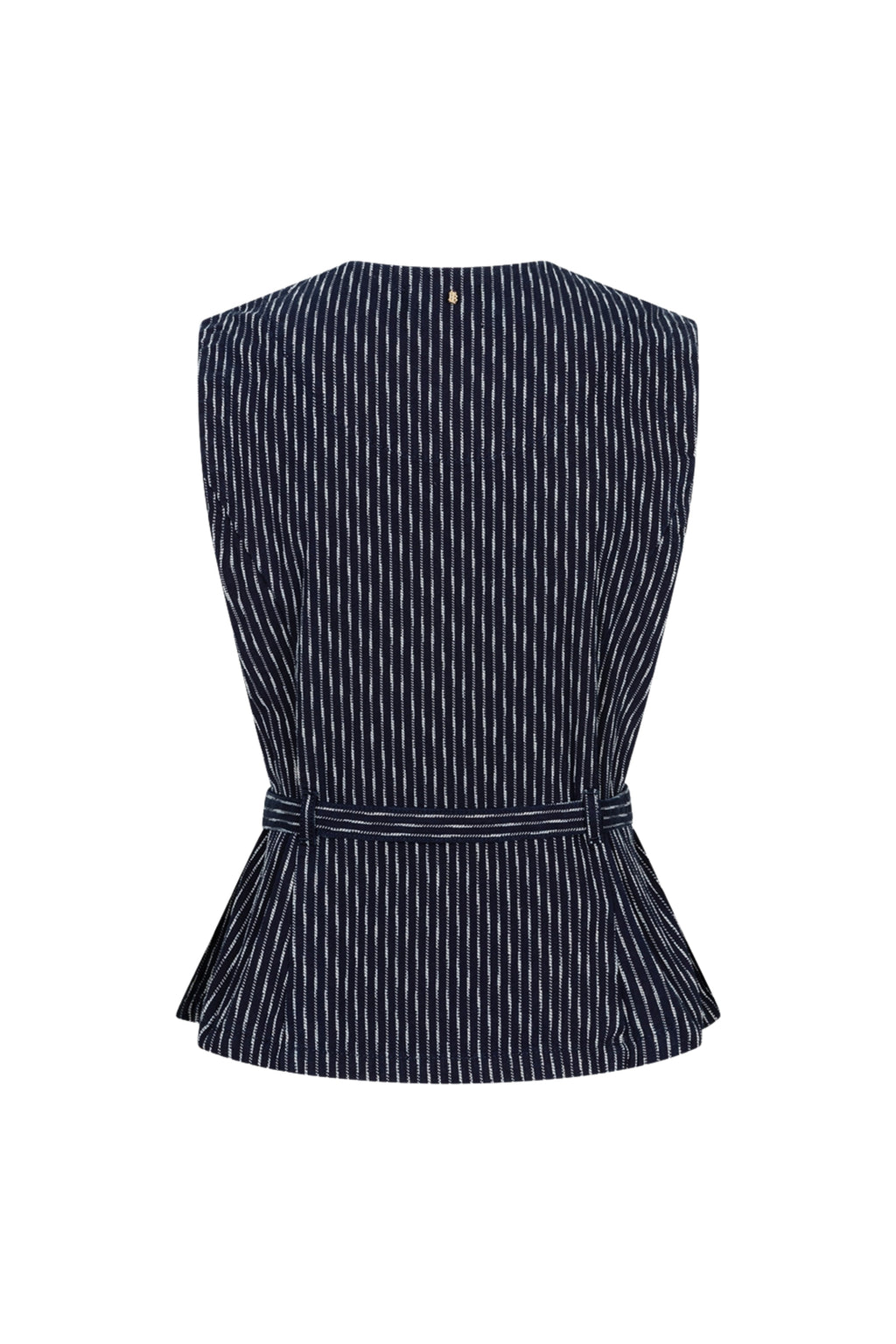 Top Trisia Chalk Stripes
