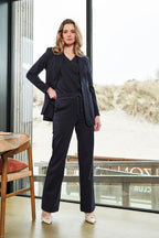 Top Sweat V-Neck Navy 251040