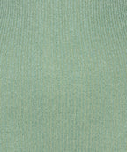 Top Ribbed Hook Lurex Soft Green HS26.27206