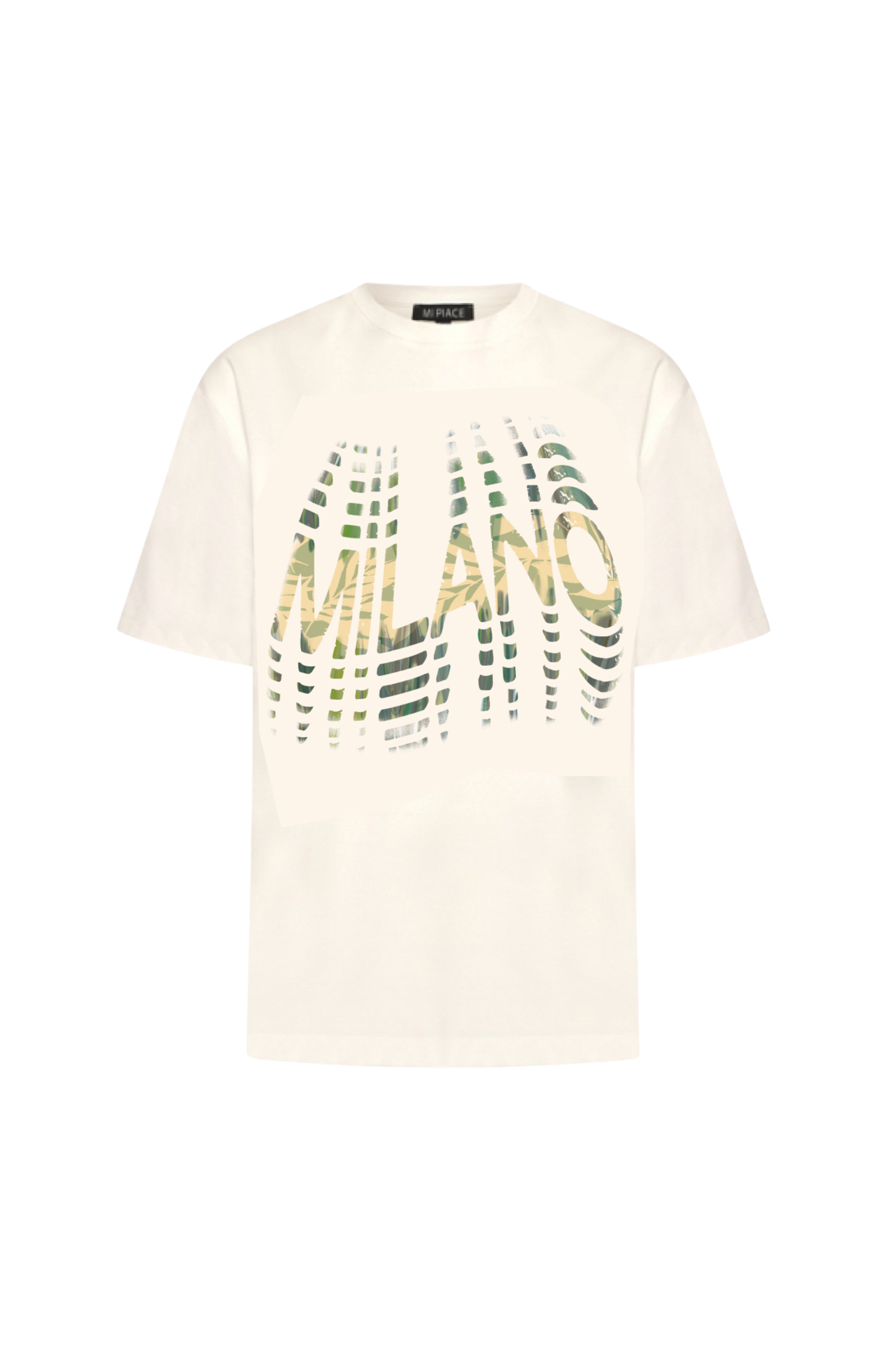 Travel T-shirt Milano Sweat Pea Offwhite 202836