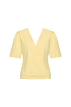 Travel Top Wrap Lemon Yellow 202838