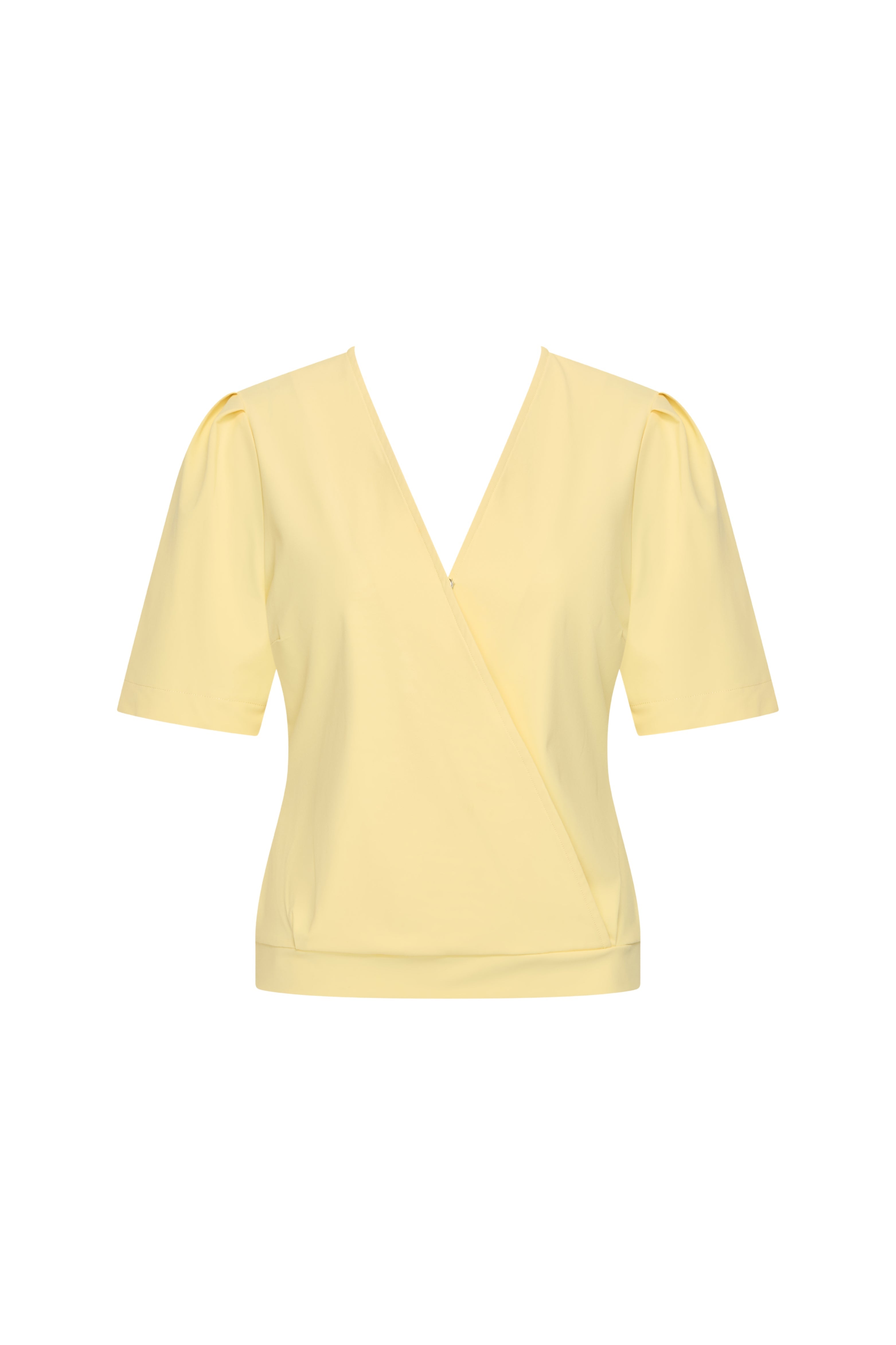 Travel Top Wrap Lemon Yellow 202838