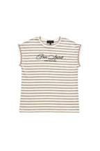 Top Luna Striped Creme
