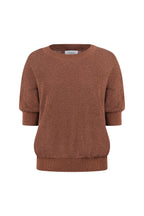Top Kinty Lurex Espresso NKF01068