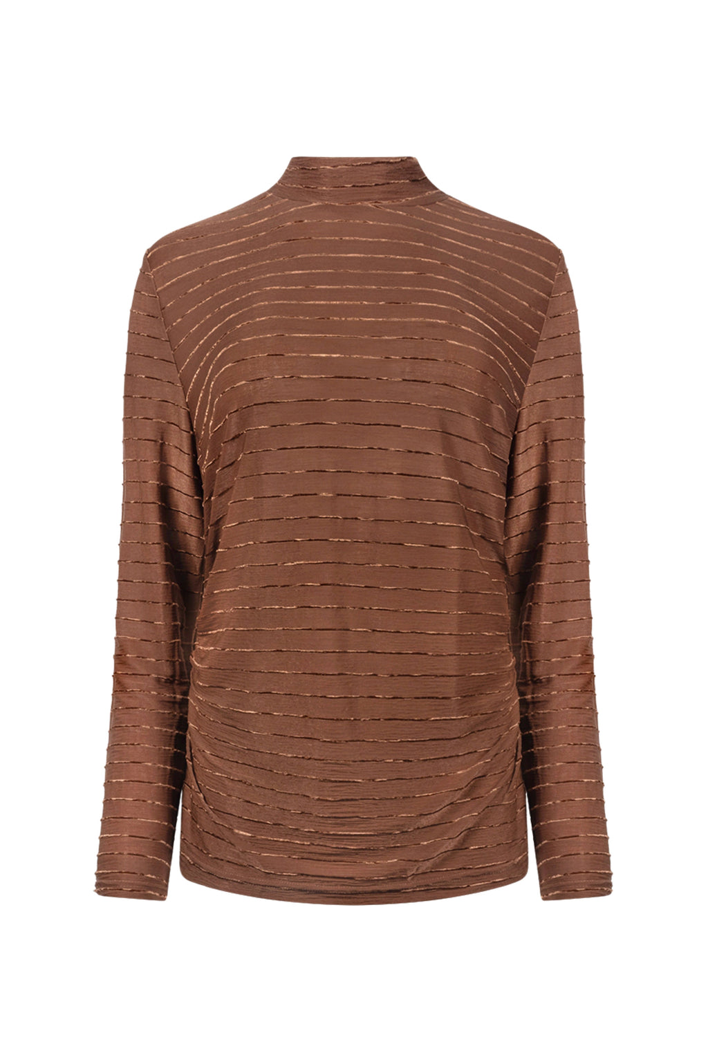 Top Gracie Stripe Espresso NKF01081
