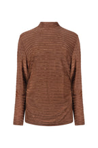 Top Gracie Stripe Espresso NKF01081