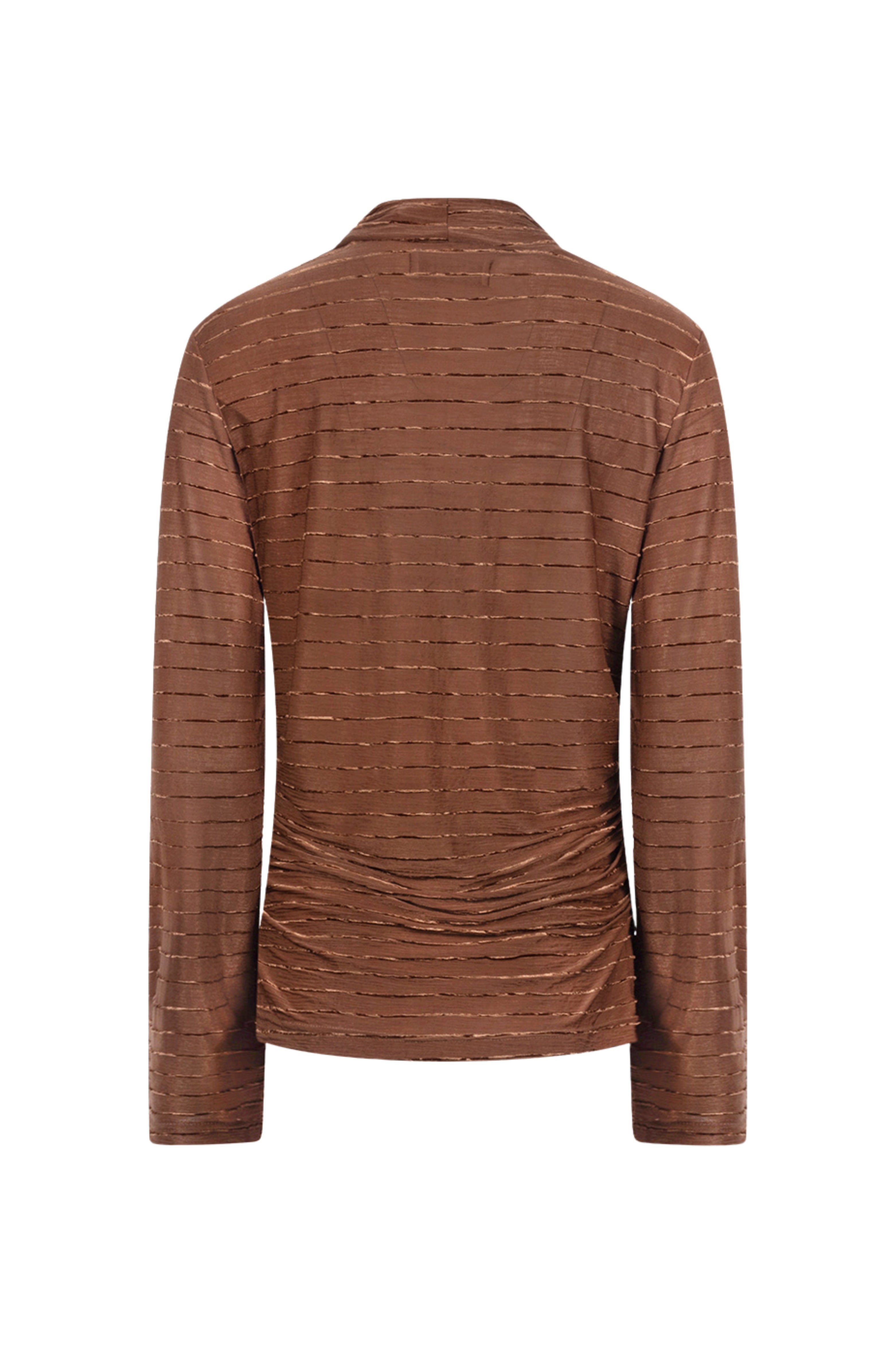 Top Gracie Stripe Espresso NKF01081