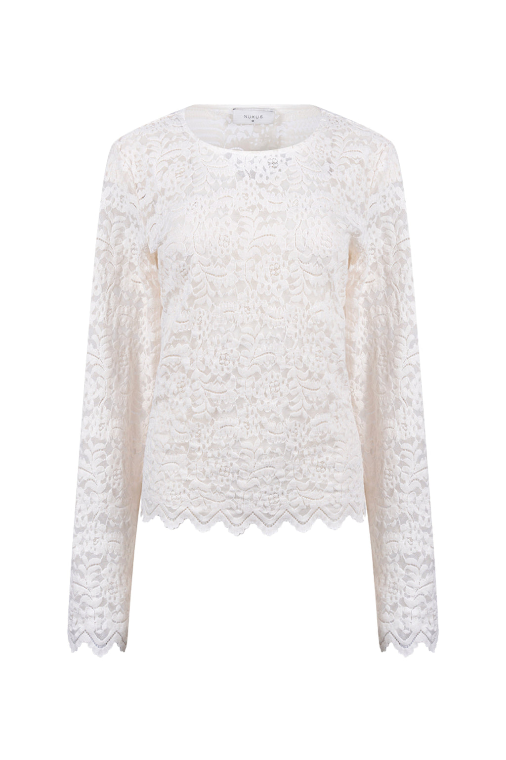 Top Wies Lace Offwhite NKF01099