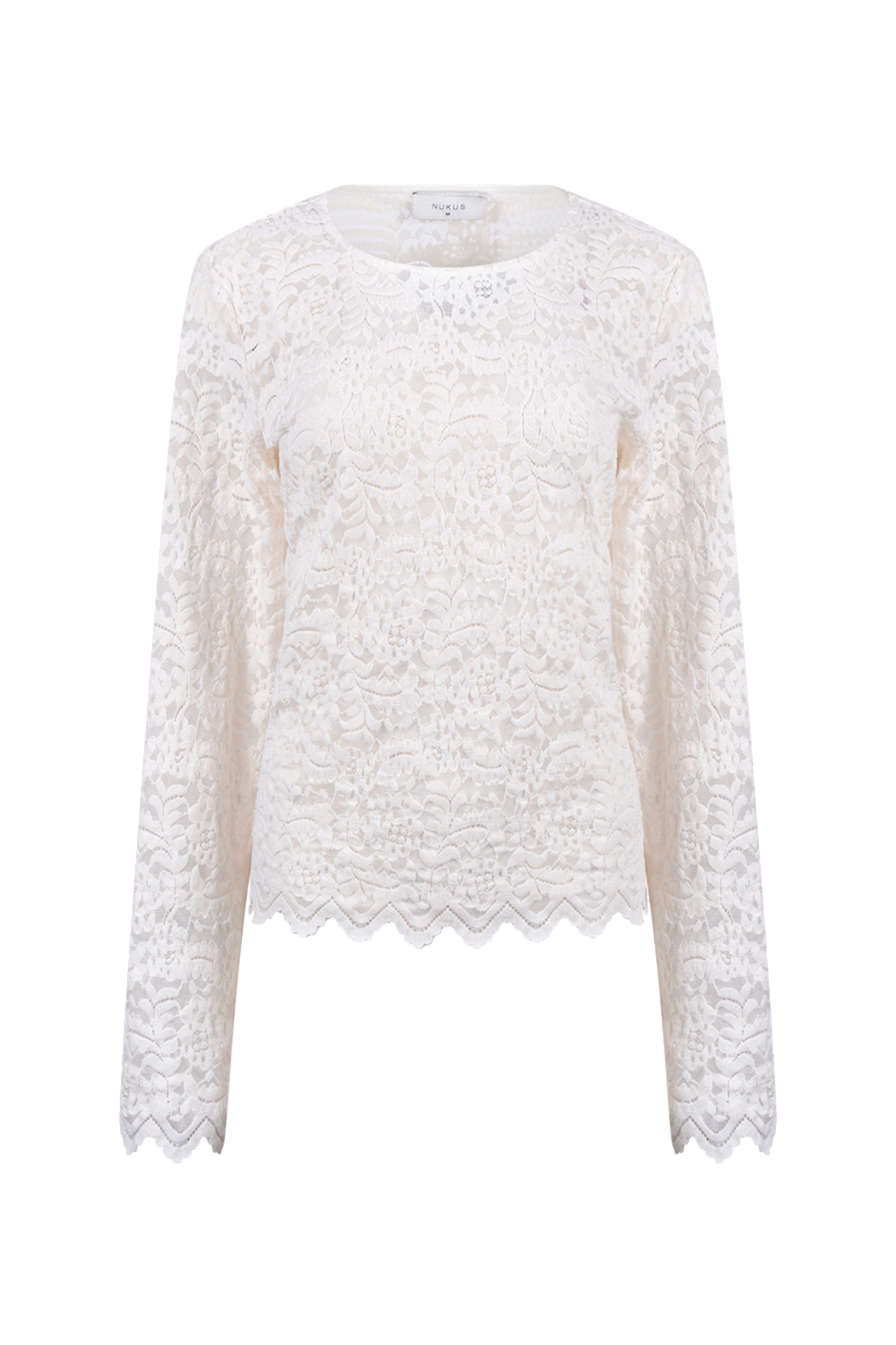 Top Wies Lace Offwhite NKF01099