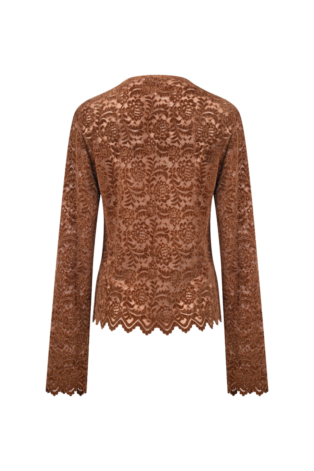 Top Wies Lace Espresso NKF01099