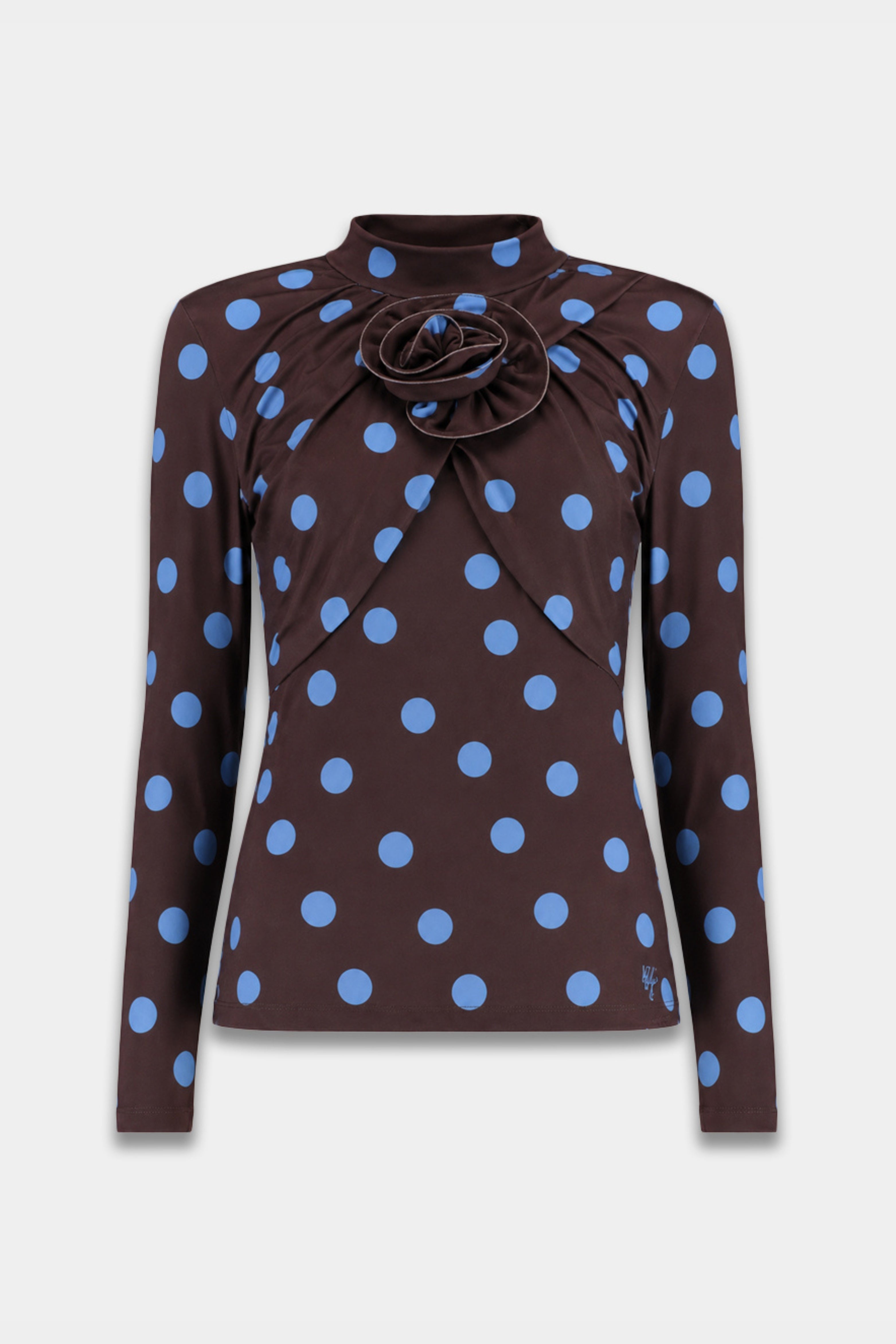 Top Jose Blue Polka Dot AW6T500