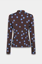 Top Jose Blue Polka Dot AW6T500