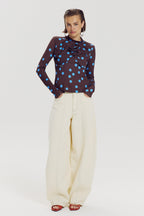 Top Jose Blue Polka Dot AW6T500