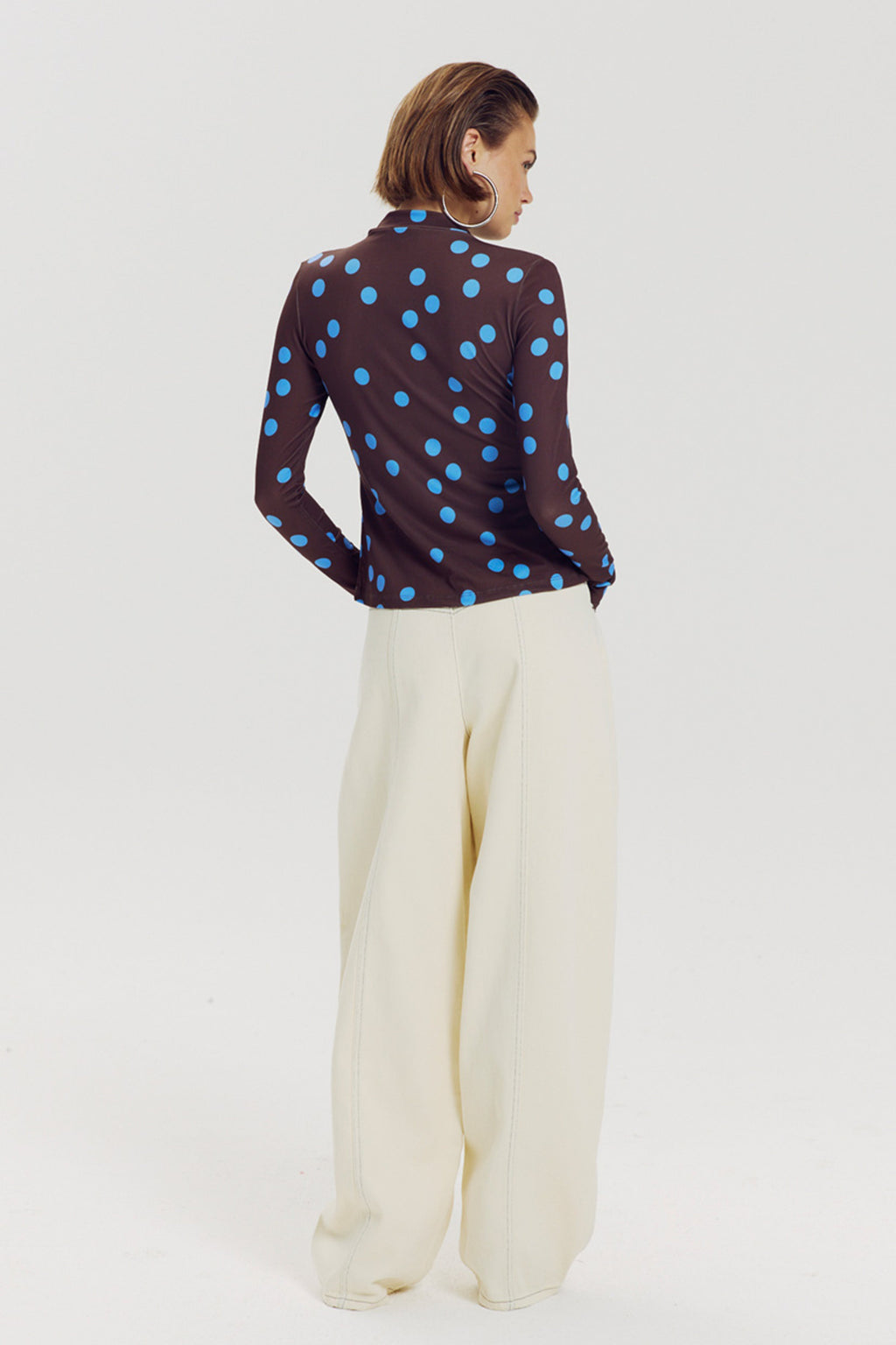 Top Jose Blue Polka Dot AW6T500