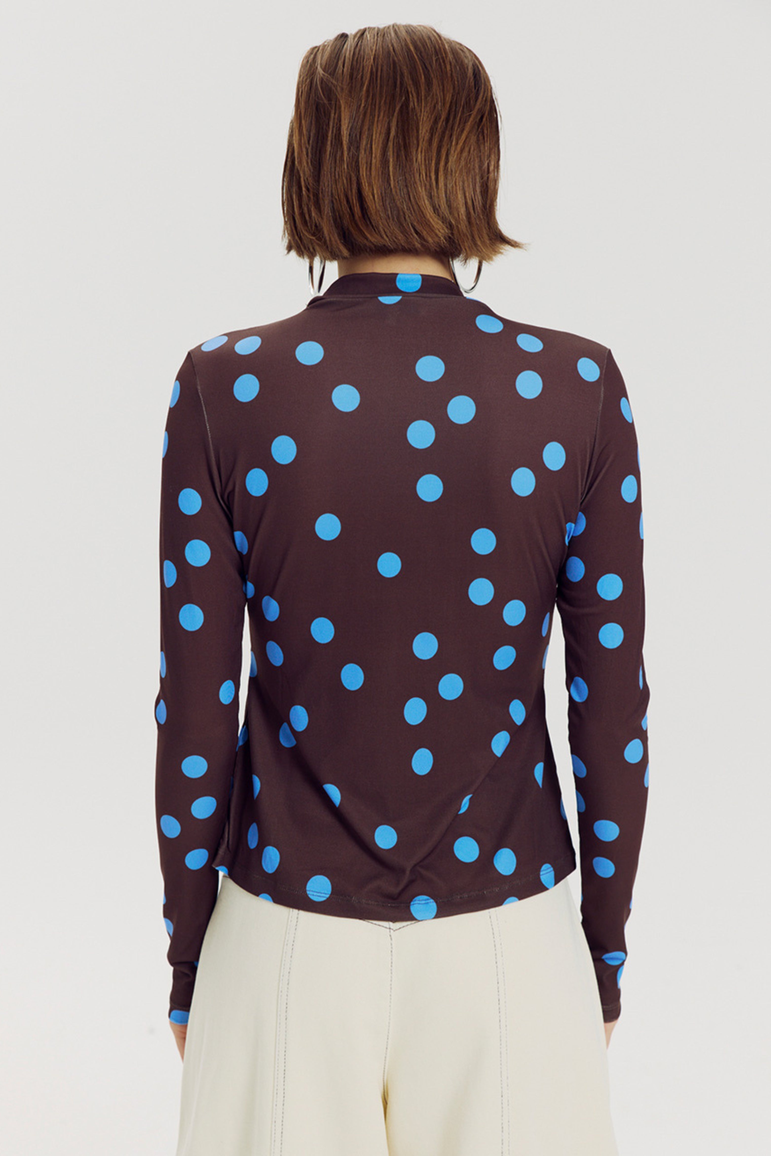 Top Jose Blue Polka Dot AW6T500