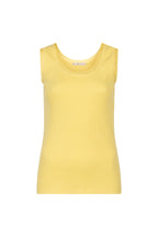 Top Satin Binding Rib Knit Lemon HS26.30208