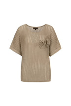 Top Vanja Knitting Nude Oat