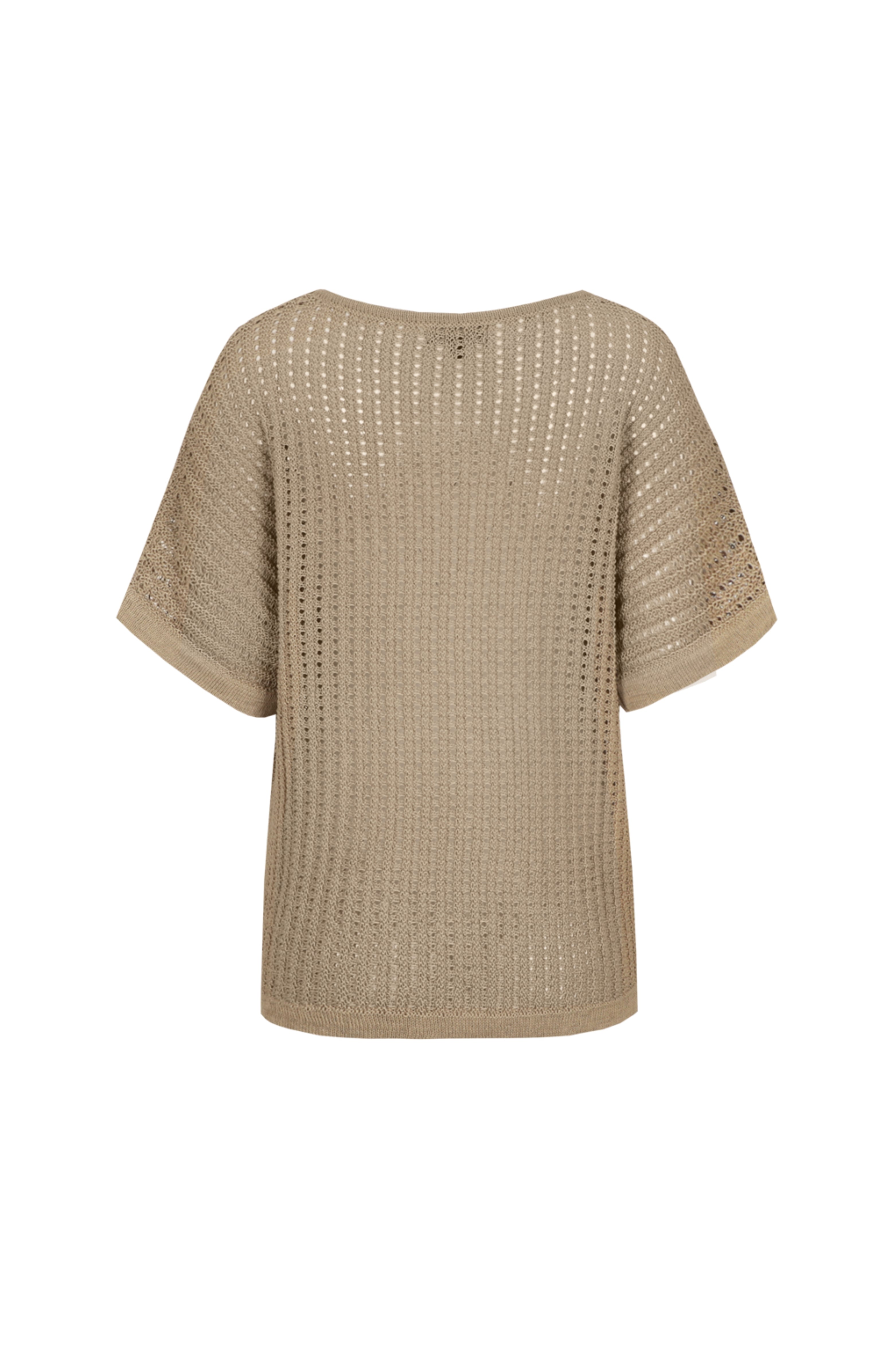 Top Vanja Knitting Nude Oat