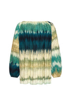 Travel Top Summer Stripe Print Pistachio 202846