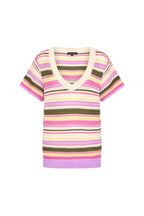 Travel Top Multi Stripe Multicolour 202856