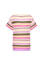 Travel Top Multi Stripe Multicolour 202856