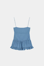 Top Maren Blue Stripe HS6P405