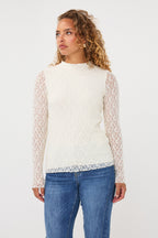 Top Lace Offwhite F26.30504