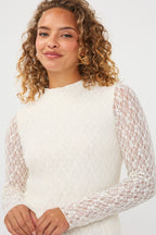 Top Lace Offwhite F26.30504