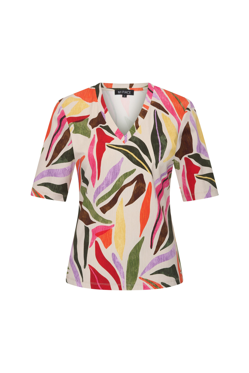 Travel Top Summer Leaf Dance Print Kit 202271